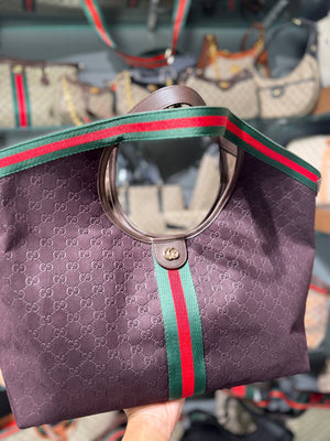 Gucci Giglio large tote bag Suede