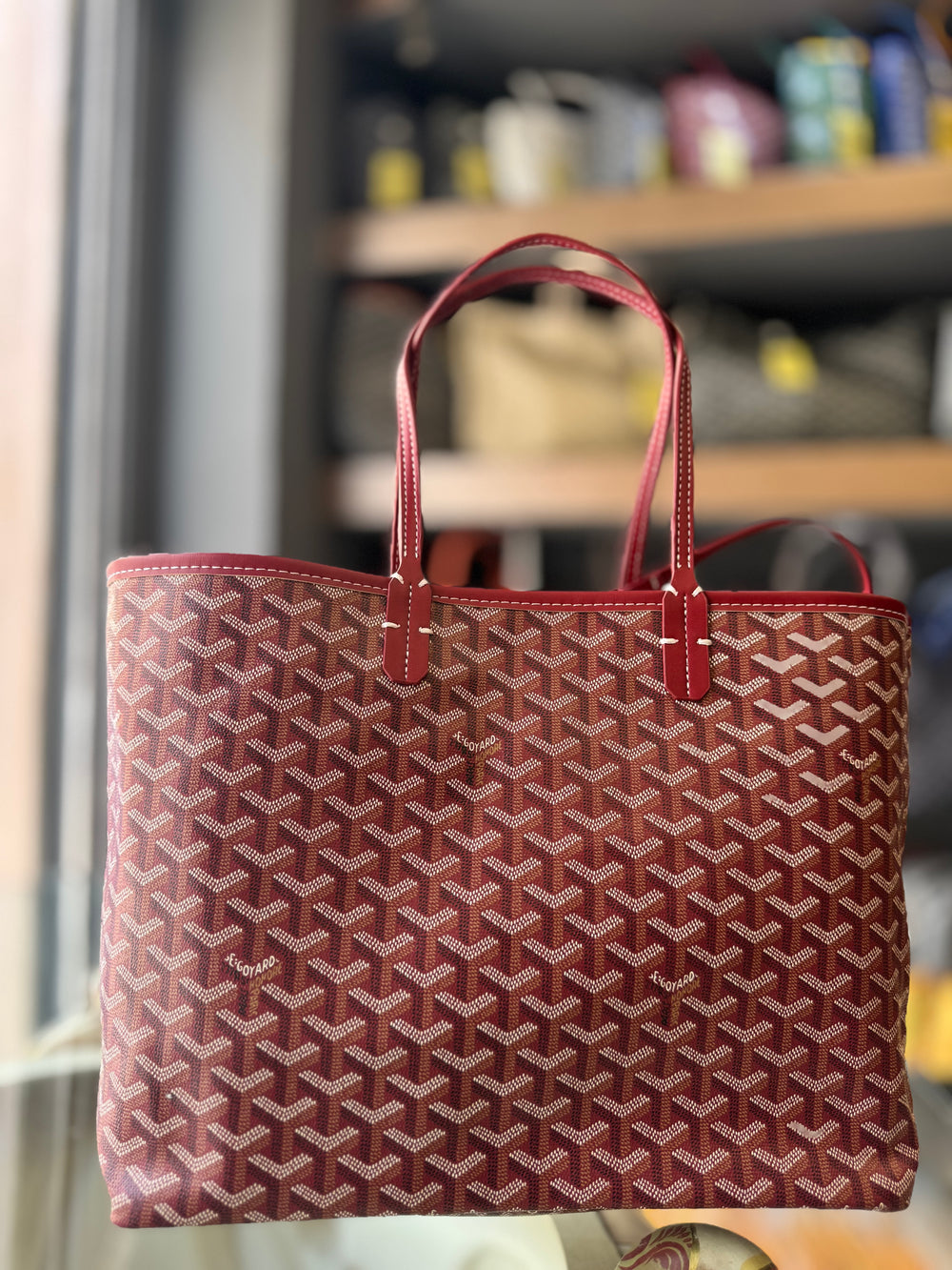 Goyard Artois scarlet