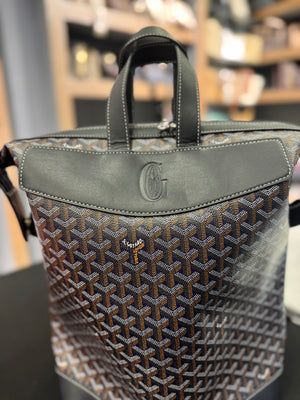Goyard Cisalpin backpack dark blue (quality A+)