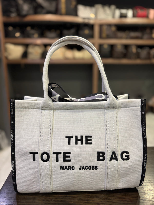 Marc Jacobs 'The' Tote Bag λευκή