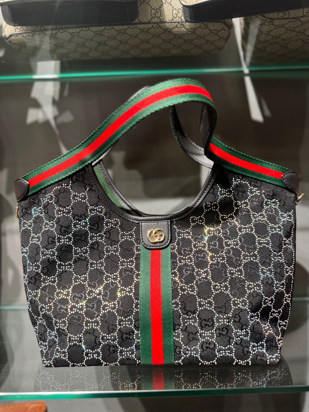 Gucci Giglio strass