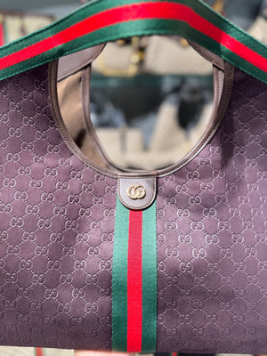 Gucci Giglio large tote bag Suede