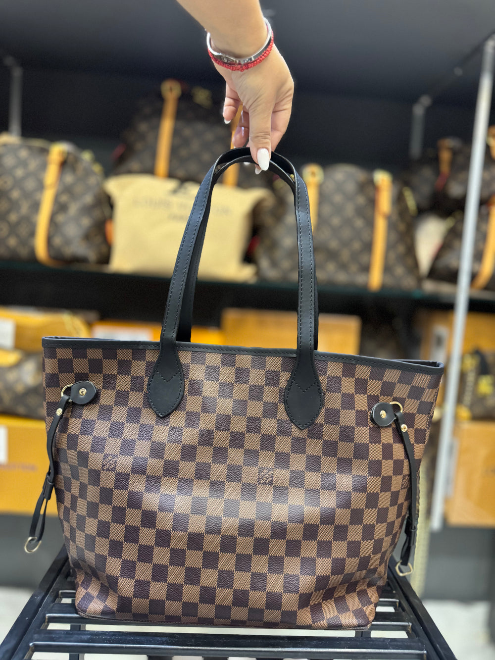 Louis Vuitton Neverfull Damier Ebene (quality A+)