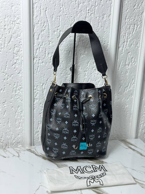 MCM Bucket Bag black. (Quality A+)
