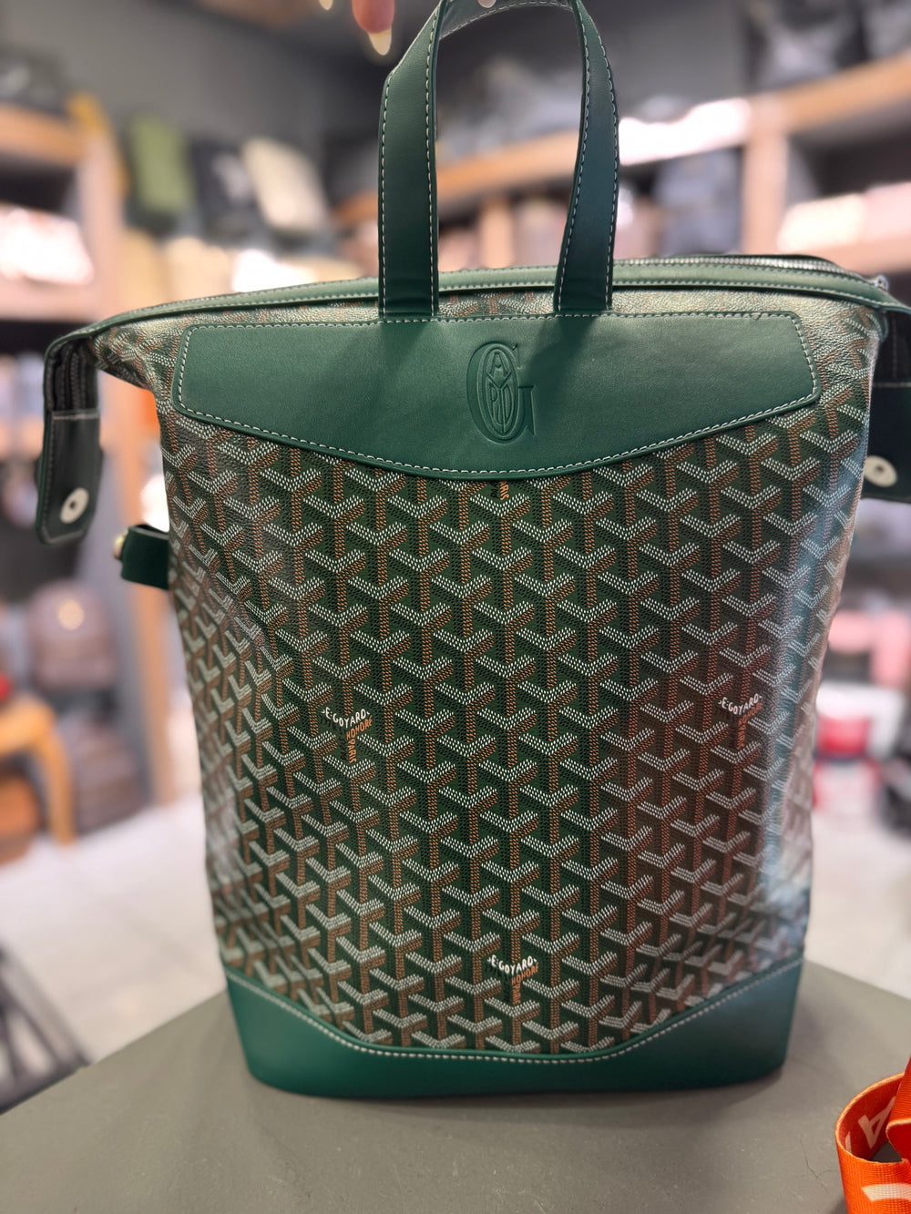 Goyard Cisalpin Backpack Green(quality A+)