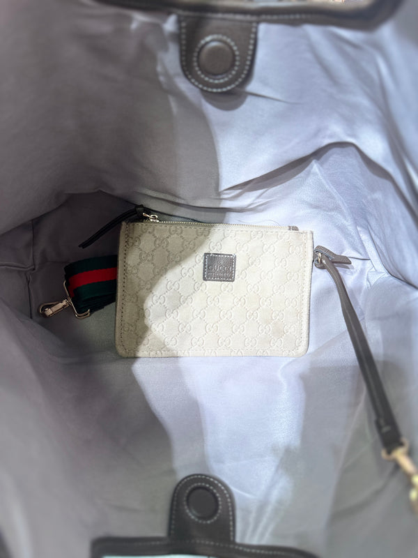 Gucci Giglio large tote bag Suede