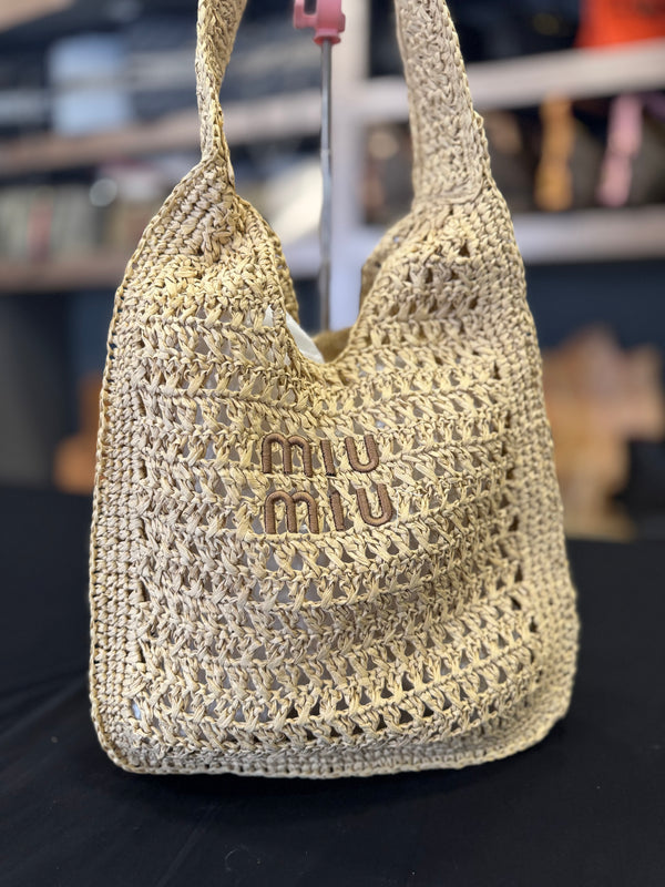 Miu Miu Raffia