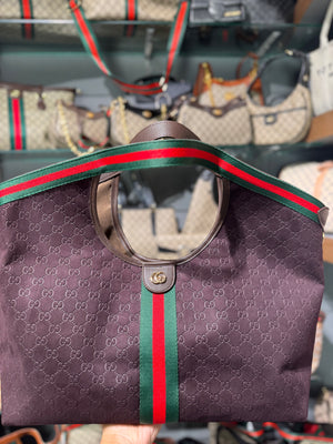 Gucci Giglio large tote bag Suede