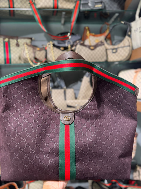 Gucci Giglio large tote bag Suede