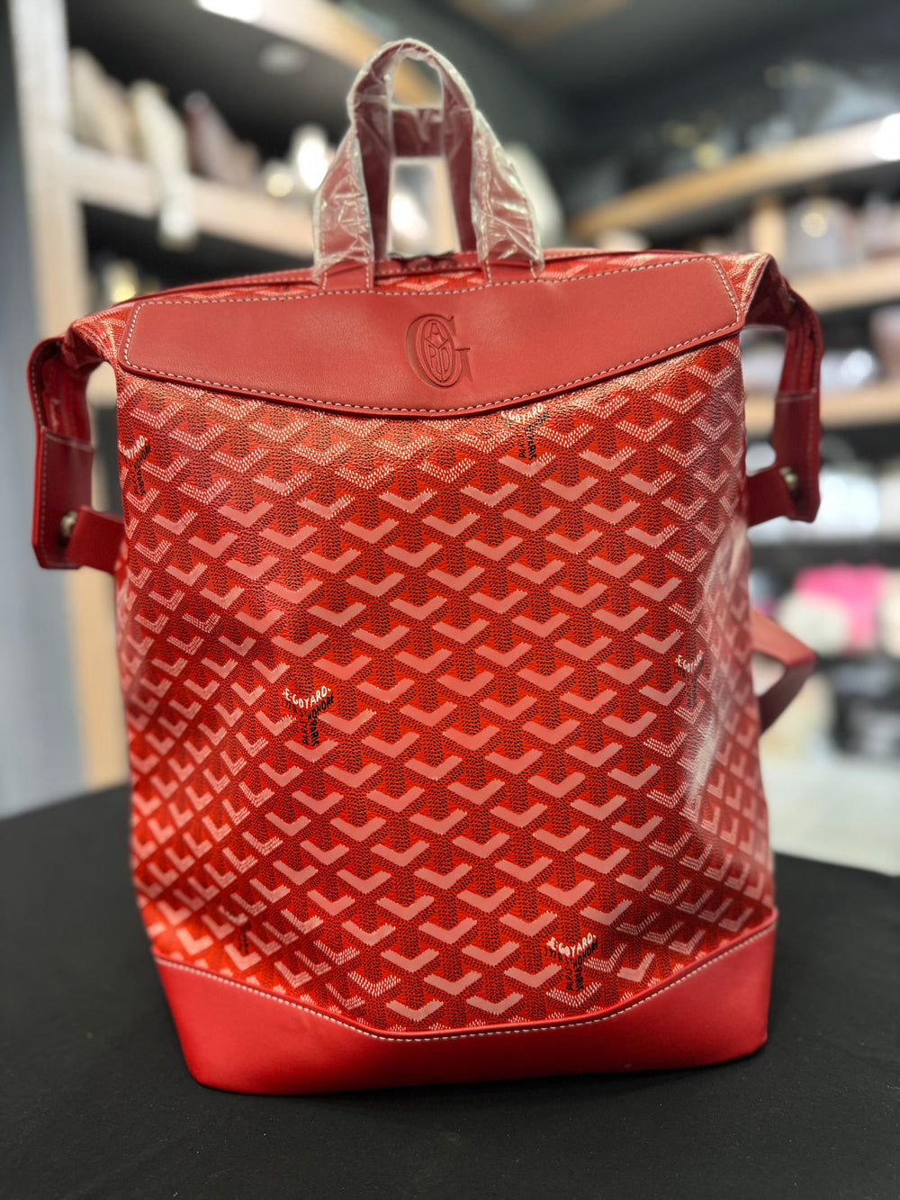 Goyard Cisalpin Backpack Red (quality A+)
