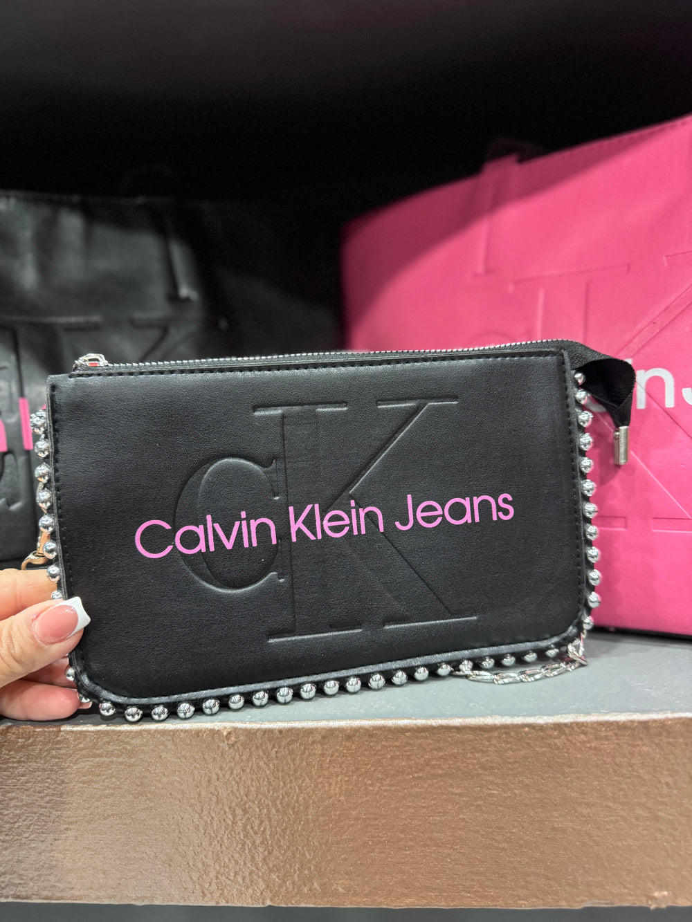 Μαύρη τσάντα crossbody CALVIN KLEIN