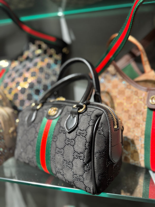 Gucci Ophidia Boston Bag μαύρο
