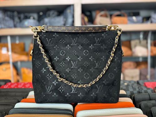 Louis Vuitton Hobo suede