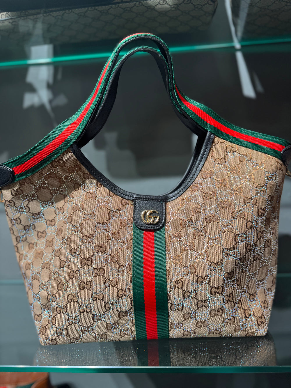 Gucci Giglio strass