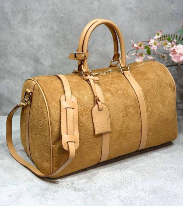 Louis Vuitton suede 50