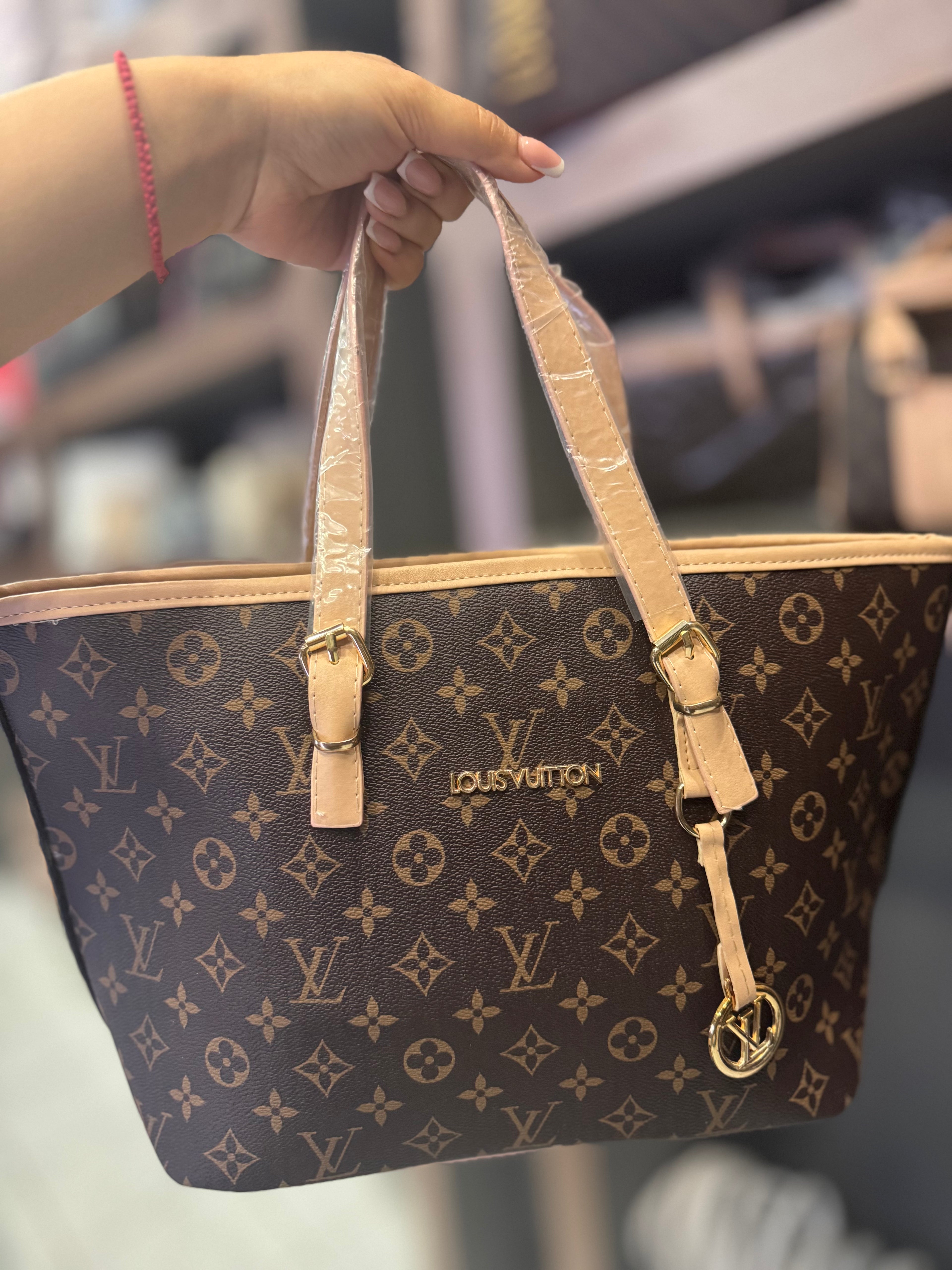 Τσάντα Καφέ Louis Vuitton monogram