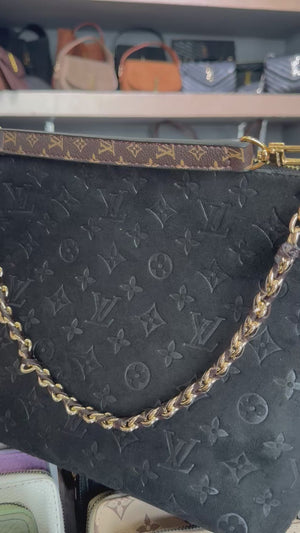 Louis Vuitton Hobo suede