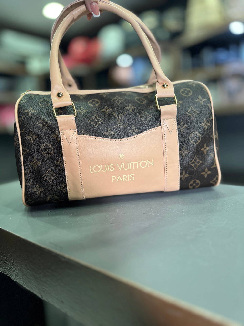 Τσάντα χειρός/ώμου Καφέ Louis Vuitton Speedy
