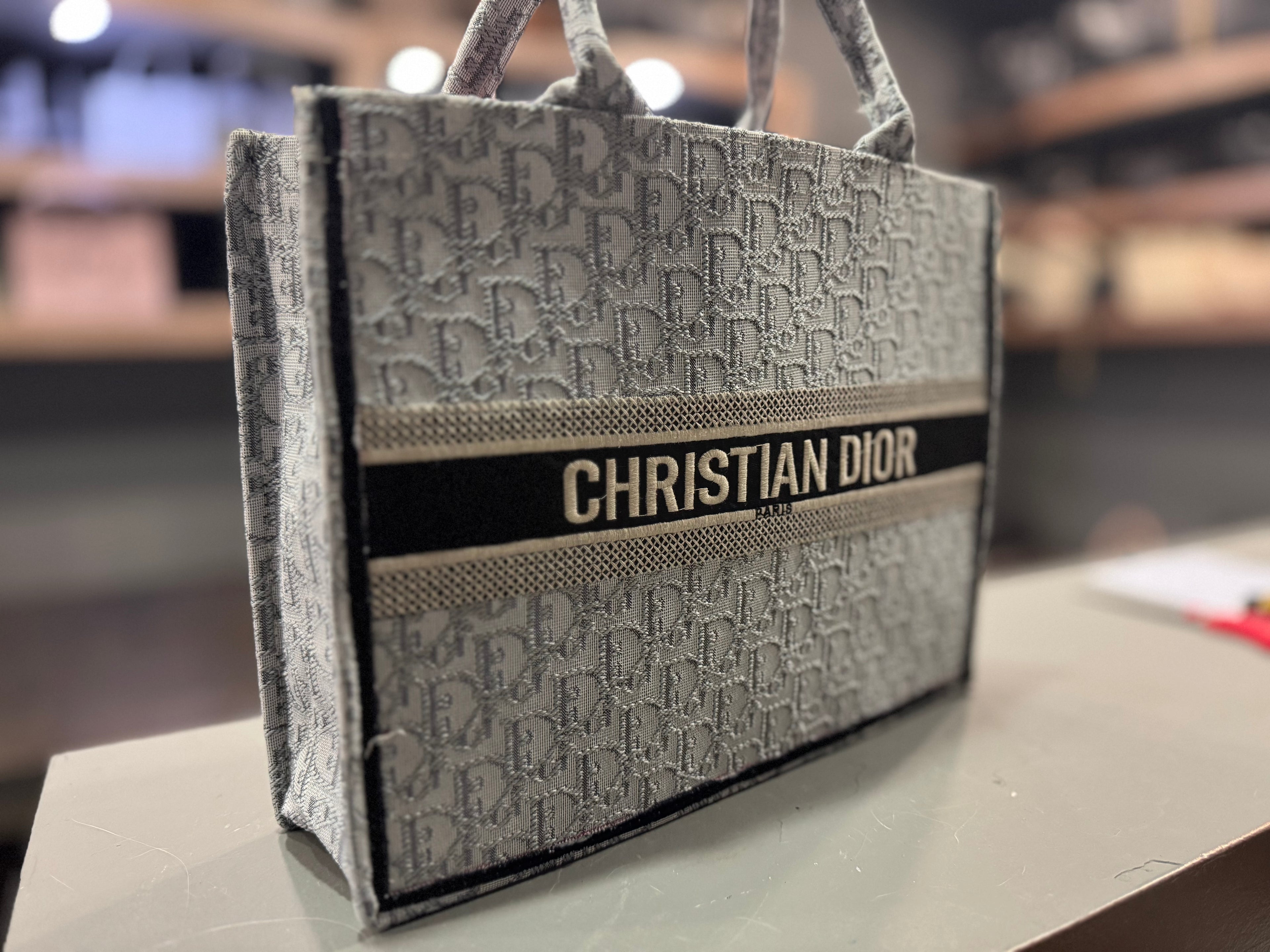 Τσάντα Γκρί CHRISTIAN DIOR
