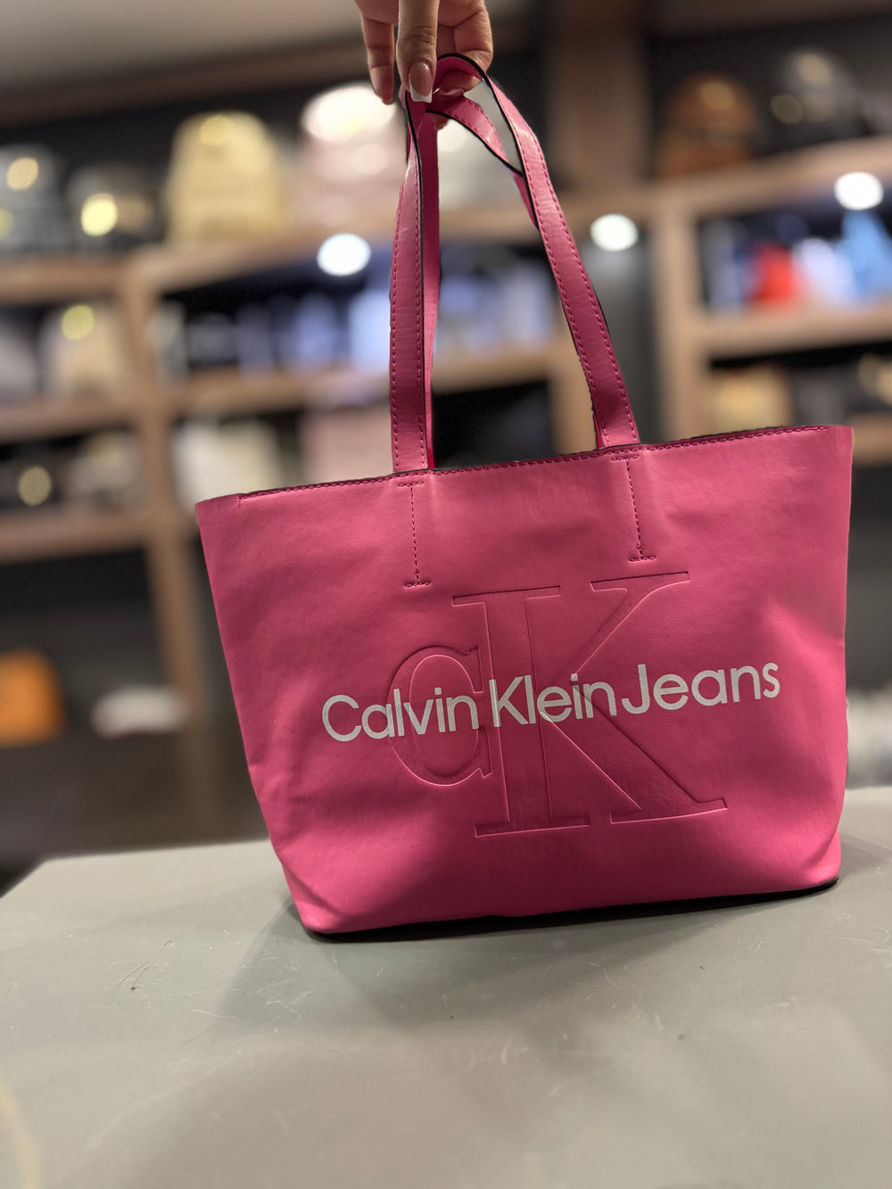 Τσάντα Ροζ CALVIN KLEIN