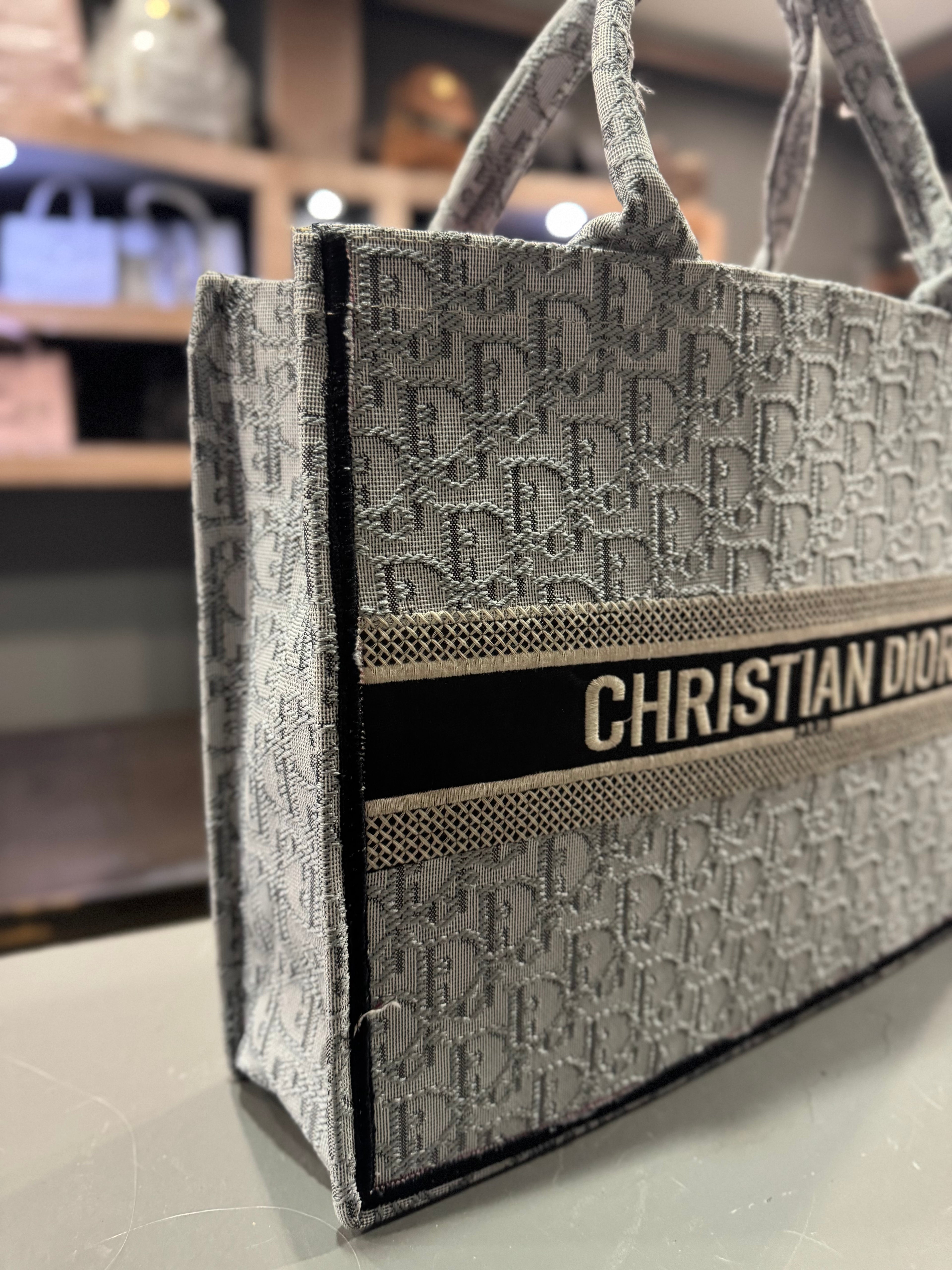 Τσάντα Γκρί CHRISTIAN DIOR