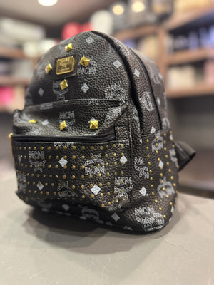 Backpack  mini Μαύρη MCM