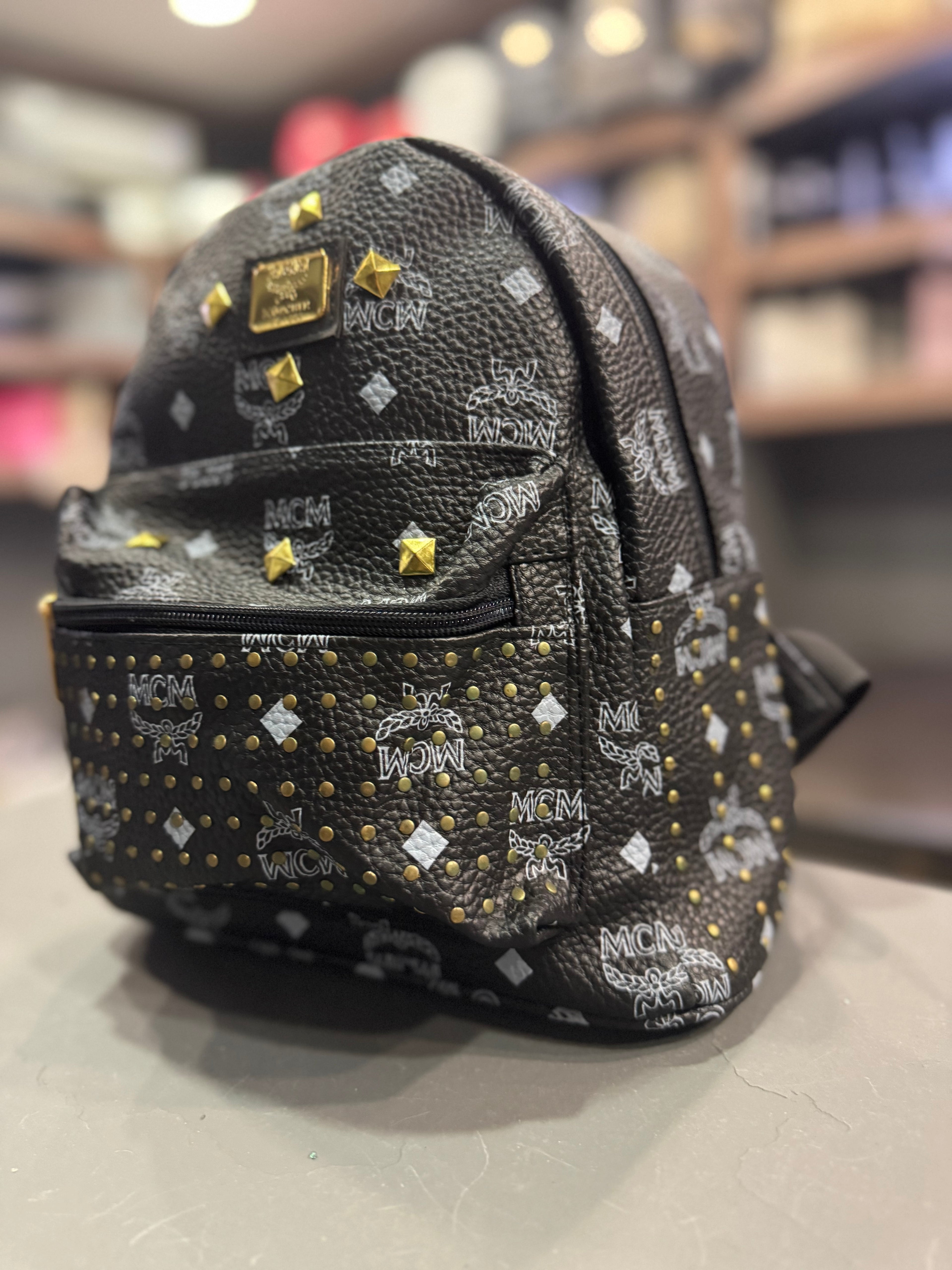 Backpack  mini Μαύρη MCM