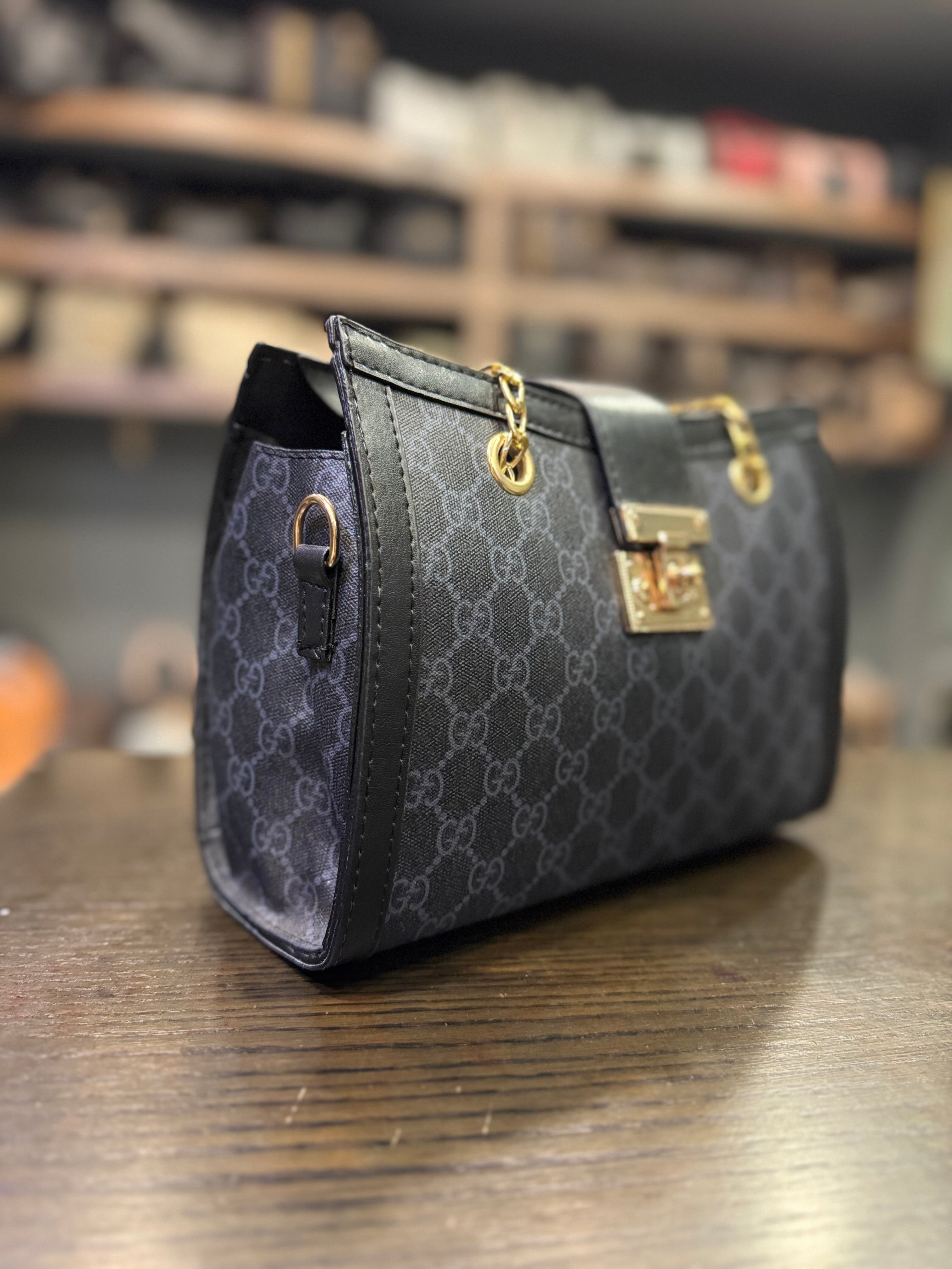 Τσάντα Μαύρη GG Gucci