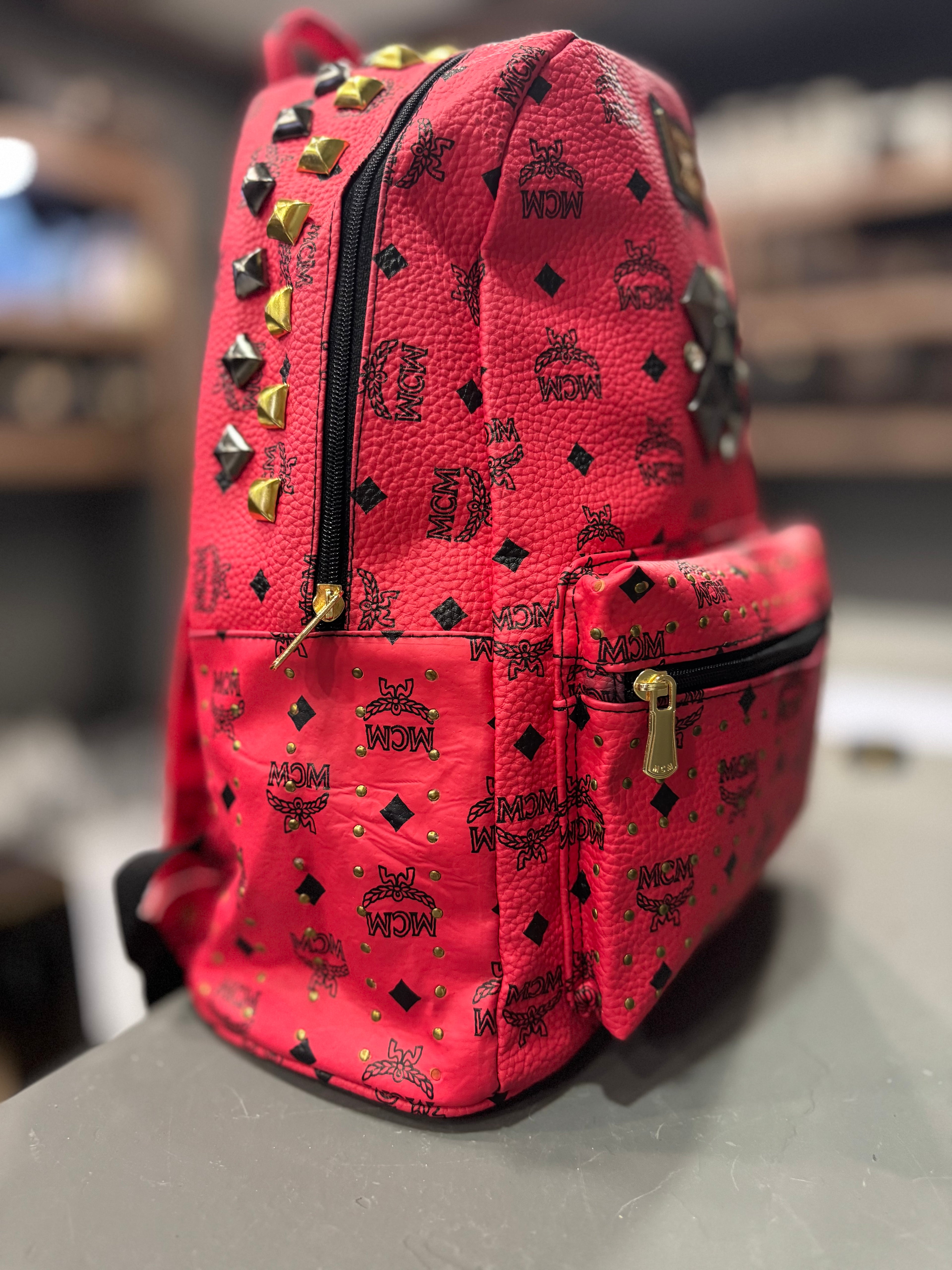 Backpack Red MCM