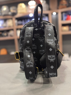 Backpack  mini Μαύρη MCM