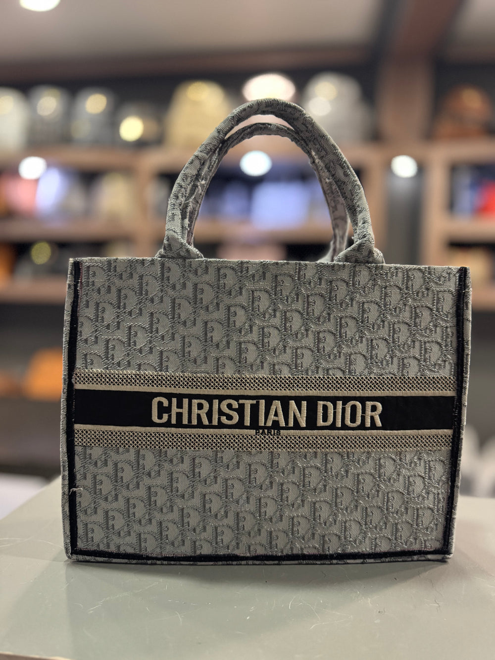 Τσάντα Γκρί CHRISTIAN DIOR