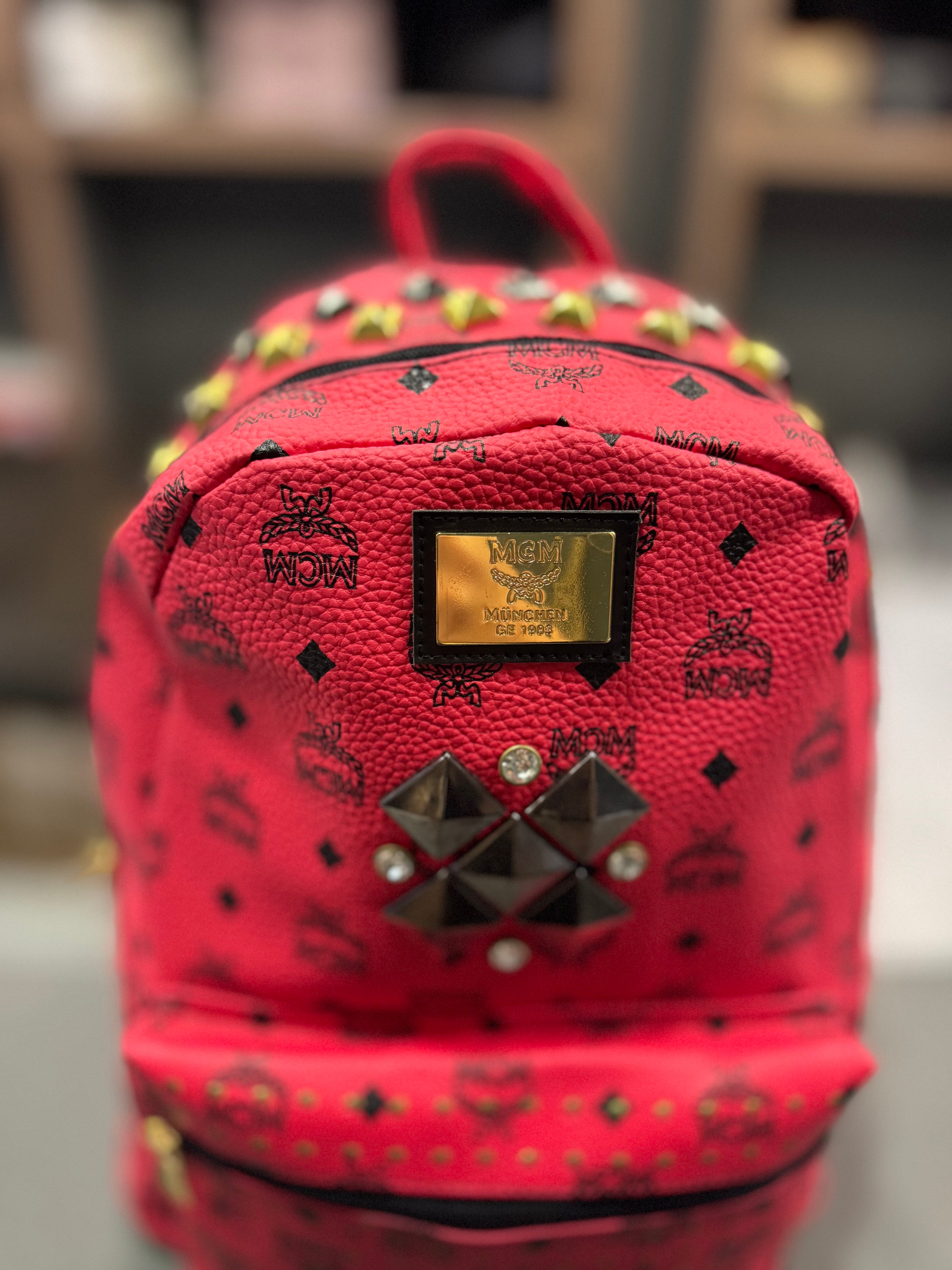 Backpack Red MCM