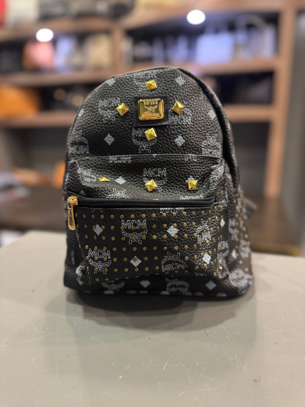 Backpack  mini Μαύρη MCM