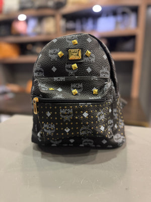 Backpack  mini Μαύρη MCM