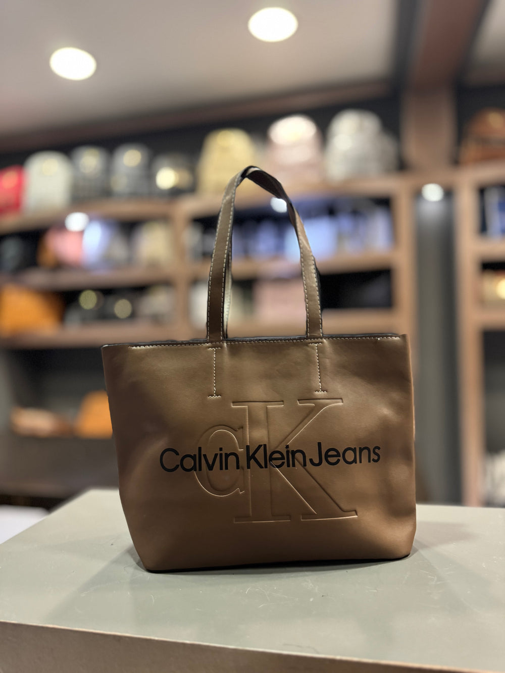 Τσάντα Καφέ CALVIN KLEIN