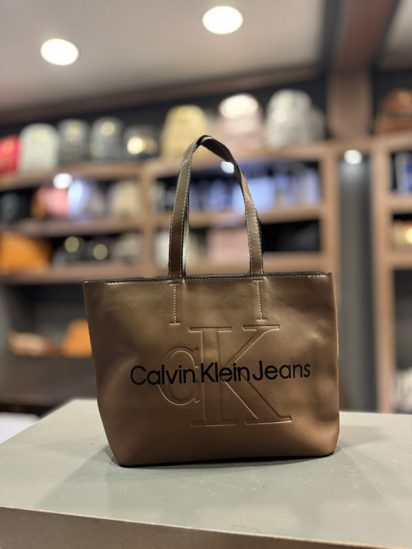 Τσάντα Καφέ CALVIN KLEIN