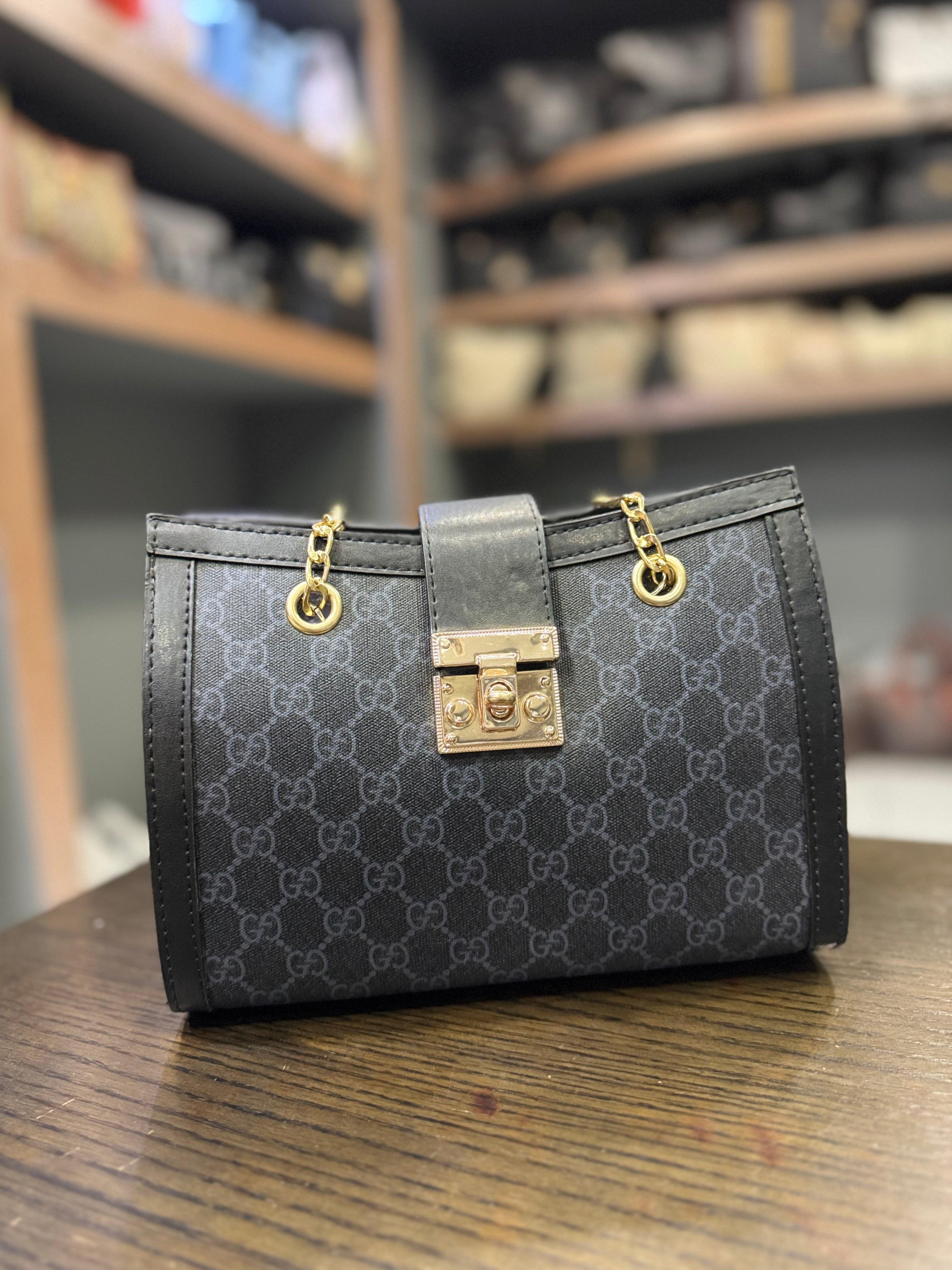 Τσάντα Μαύρη GG Gucci
